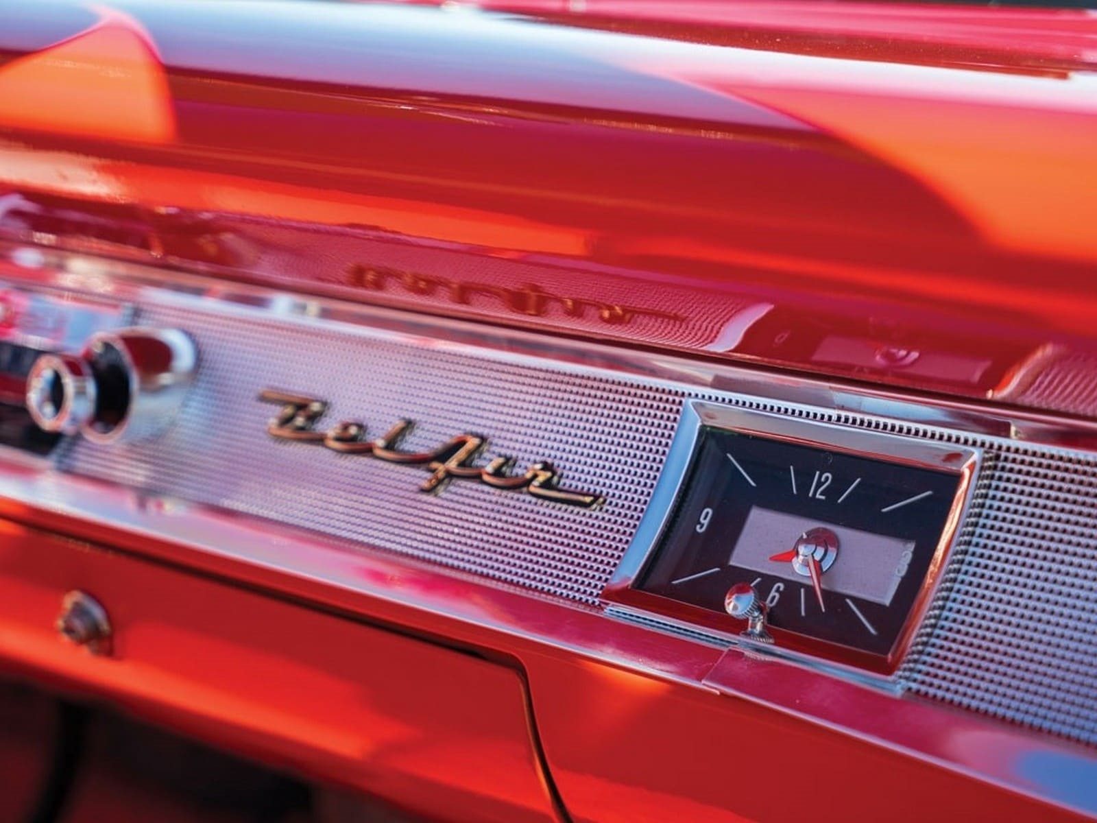 CHEVROLET BEL AIR CONVERTIBLE MATADOR RED, foto 20