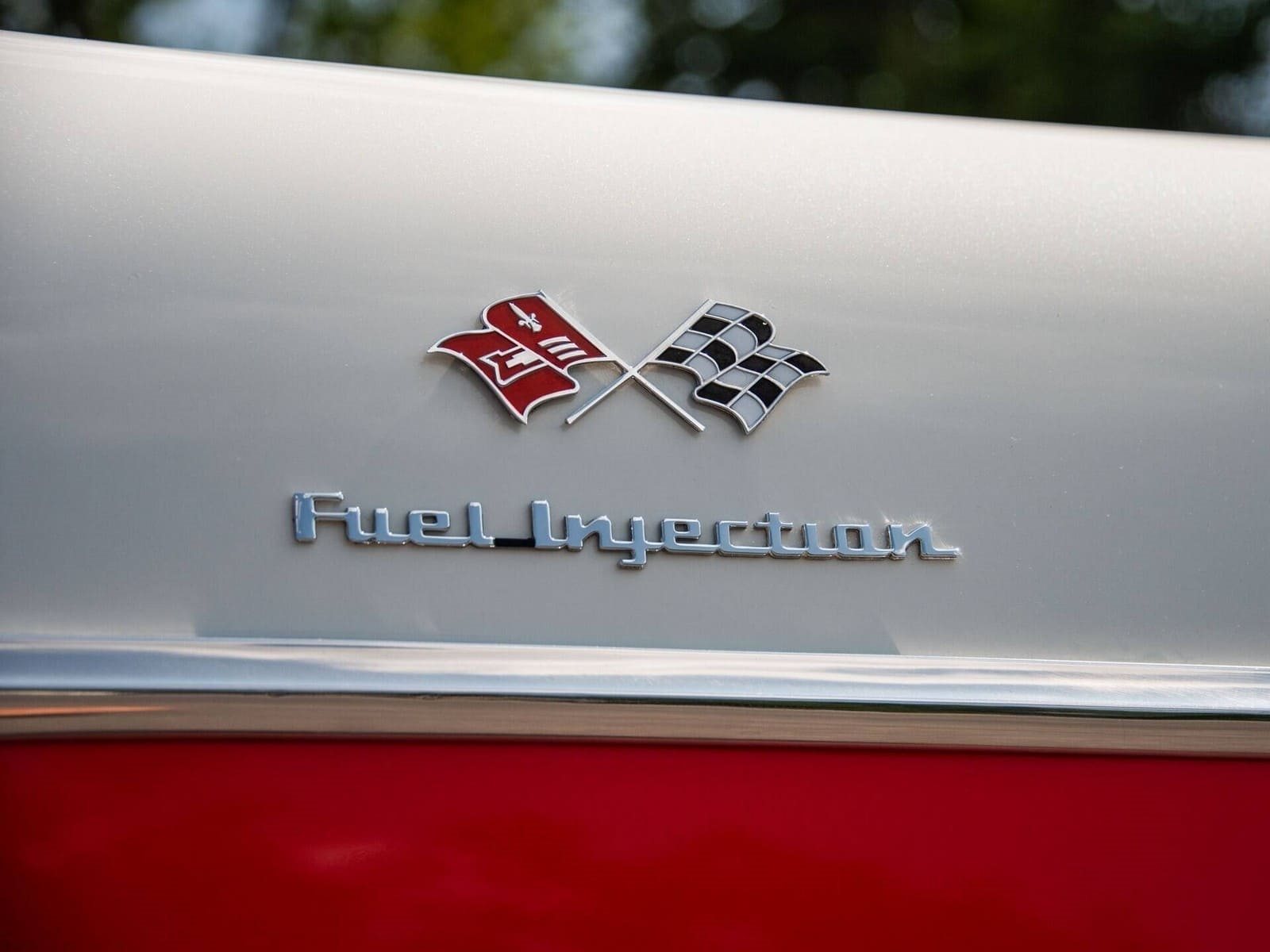 CHEVROLET BEL AIR CONVERTIBLE MATADOR RED, foto 32
