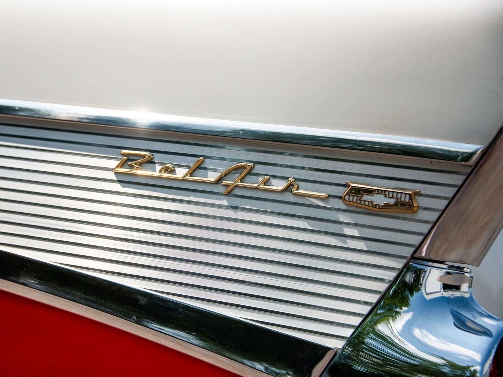 CHEVROLET BEL AIR CONVERTIBLE MATADOR RED, foto 40