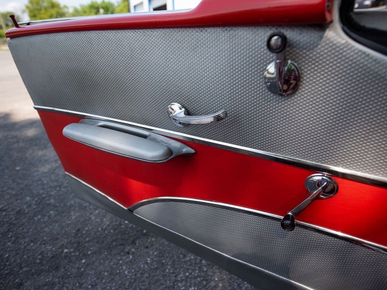 CHEVROLET BEL AIR CONVERTIBLE MATADOR RED, foto 57