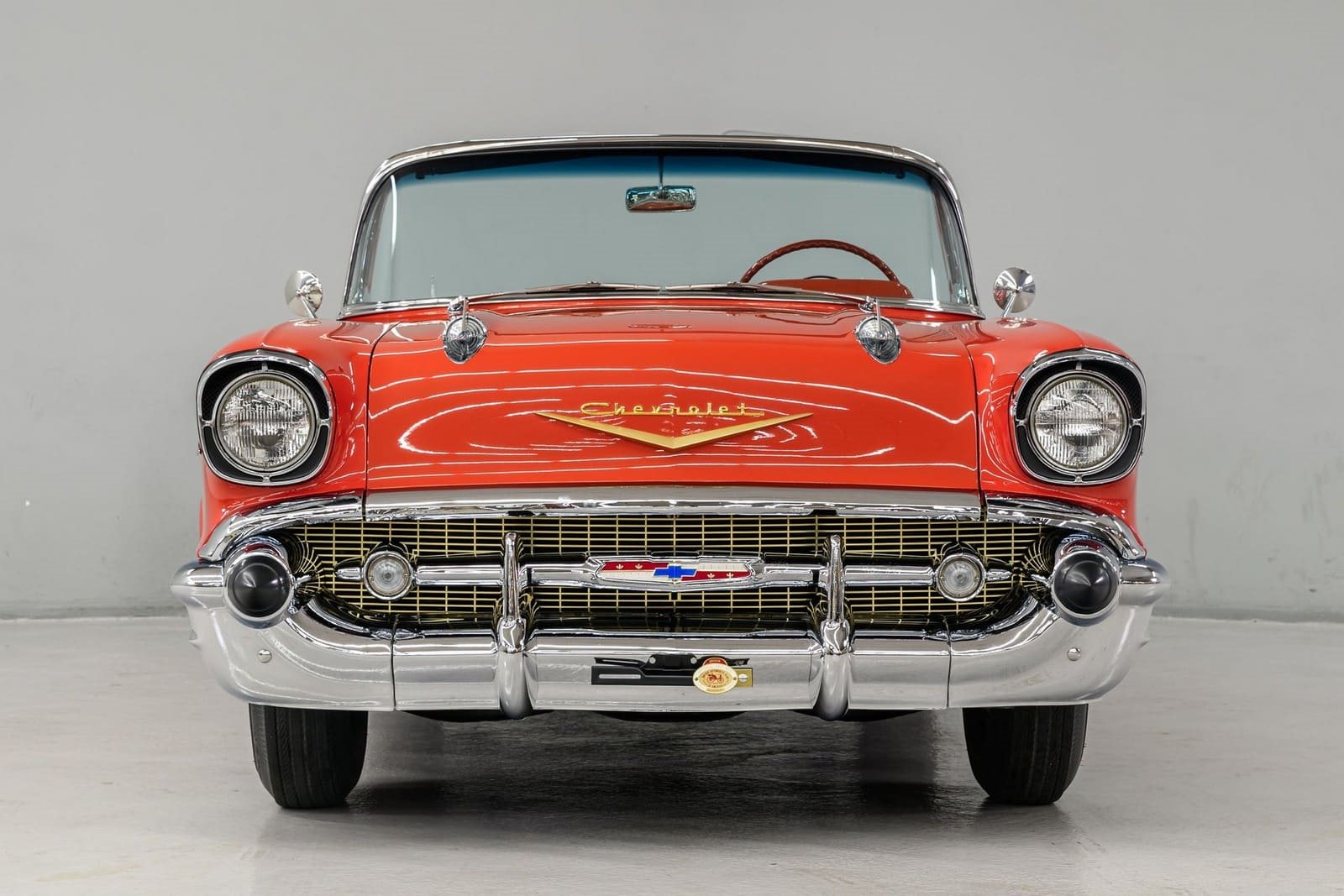 CHEVROLET BEL AIR CONVERTIBLE MATADOR RED, foto 64