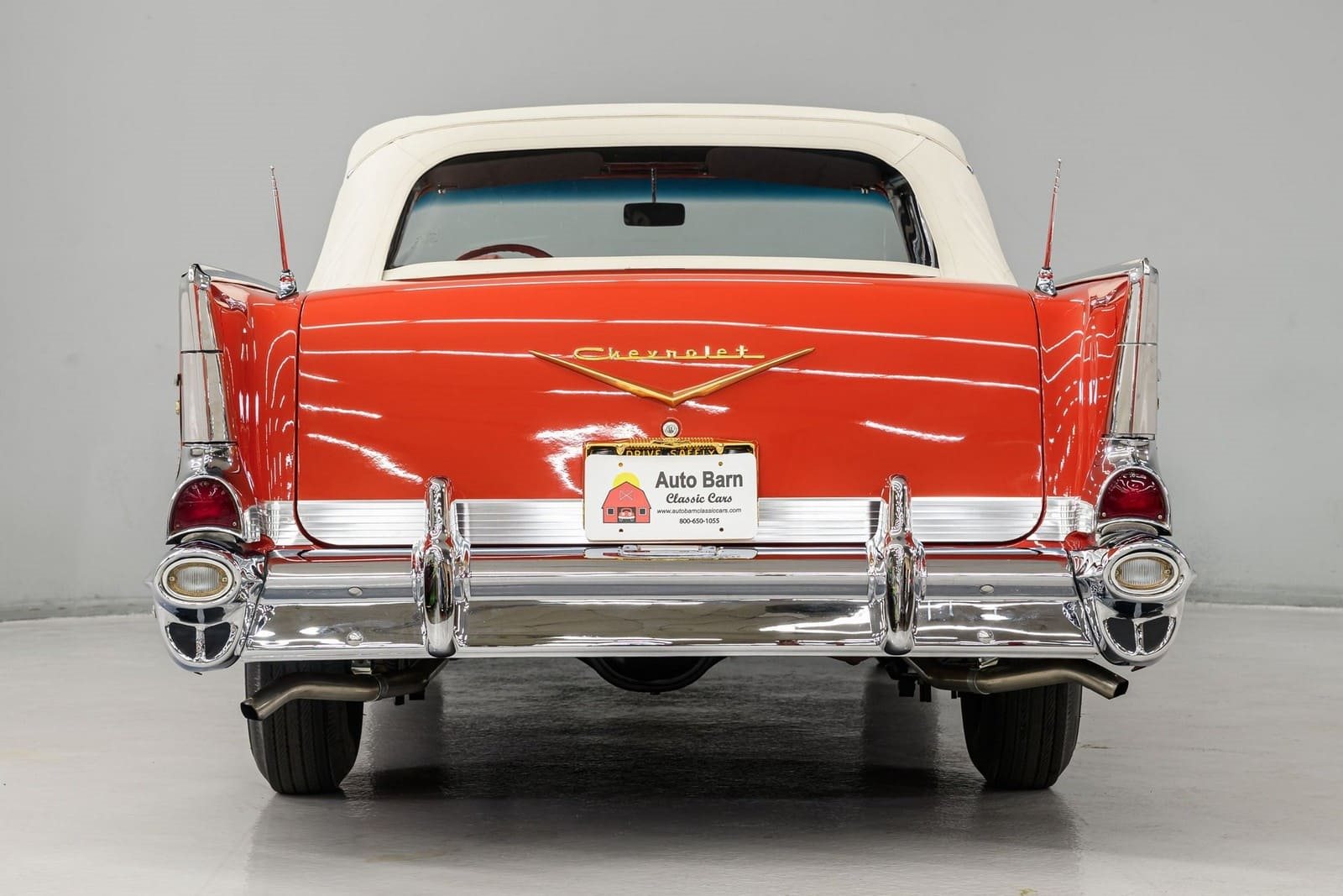 CHEVROLET BEL AIR CONVERTIBLE MATADOR RED, foto 65