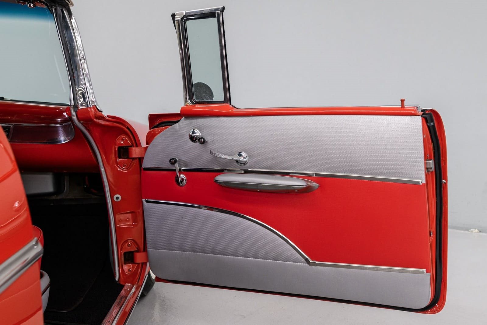 CHEVROLET BEL AIR CONVERTIBLE MATADOR RED, foto 70