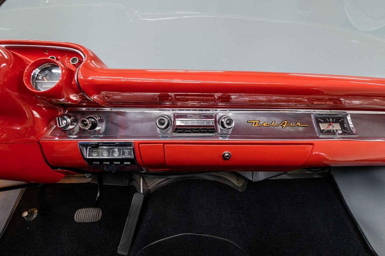 CHEVROLET BEL AIR CONVERTIBLE MATADOR RED, foto 83