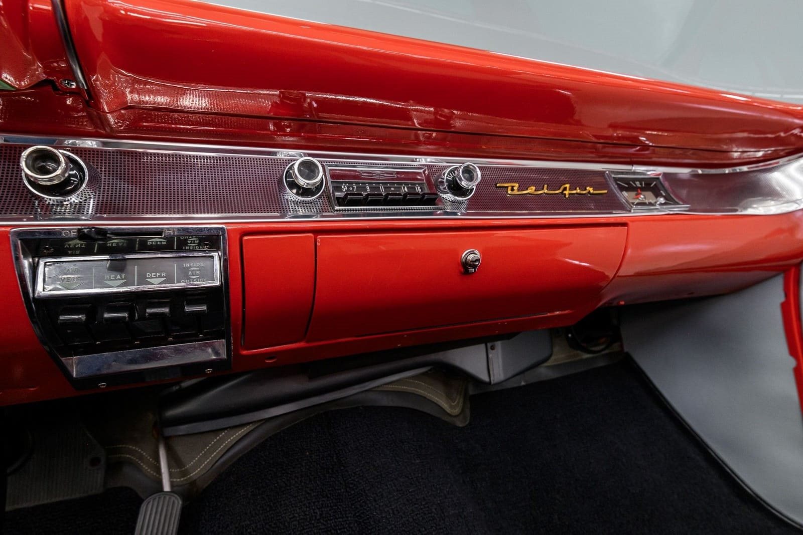 CHEVROLET BEL AIR CONVERTIBLE MATADOR RED, foto 87