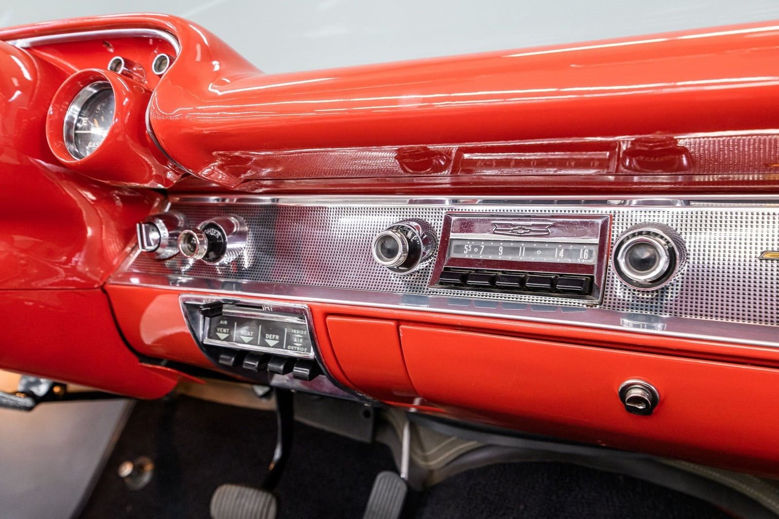 CHEVROLET BEL AIR CONVERTIBLE MATADOR RED, foto 89