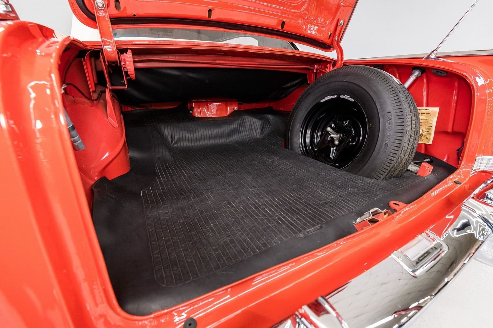 CHEVROLET BEL AIR CONVERTIBLE MATADOR RED, foto 94