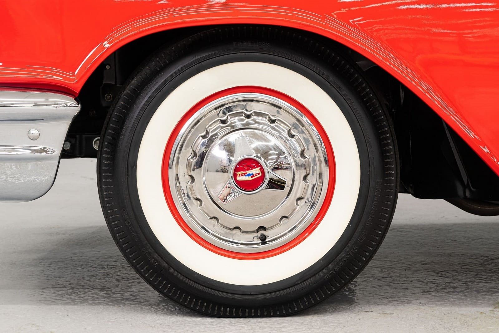 CHEVROLET BEL AIR CONVERTIBLE MATADOR RED, foto 98