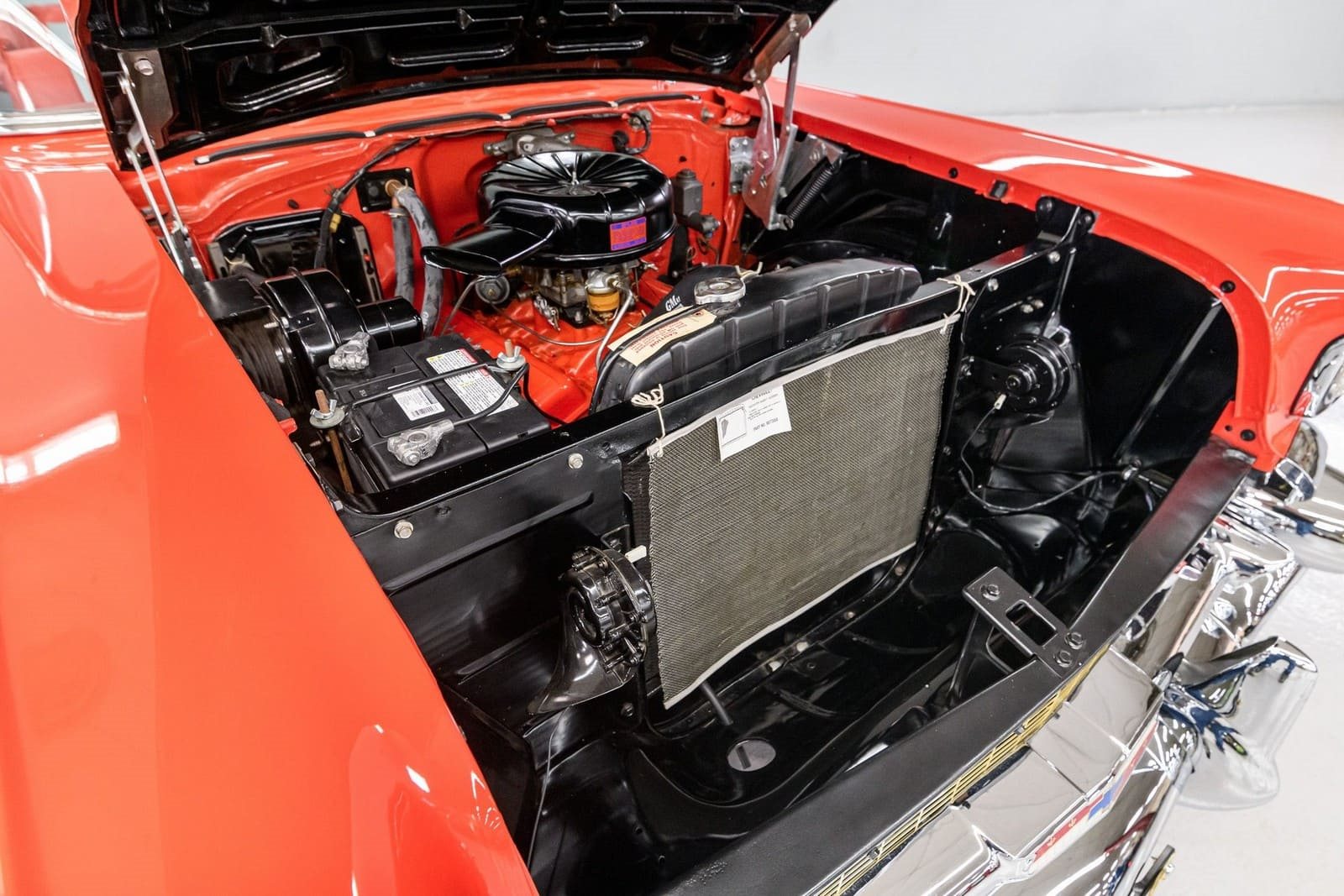 CHEVROLET BEL AIR CONVERTIBLE MATADOR RED, foto 101