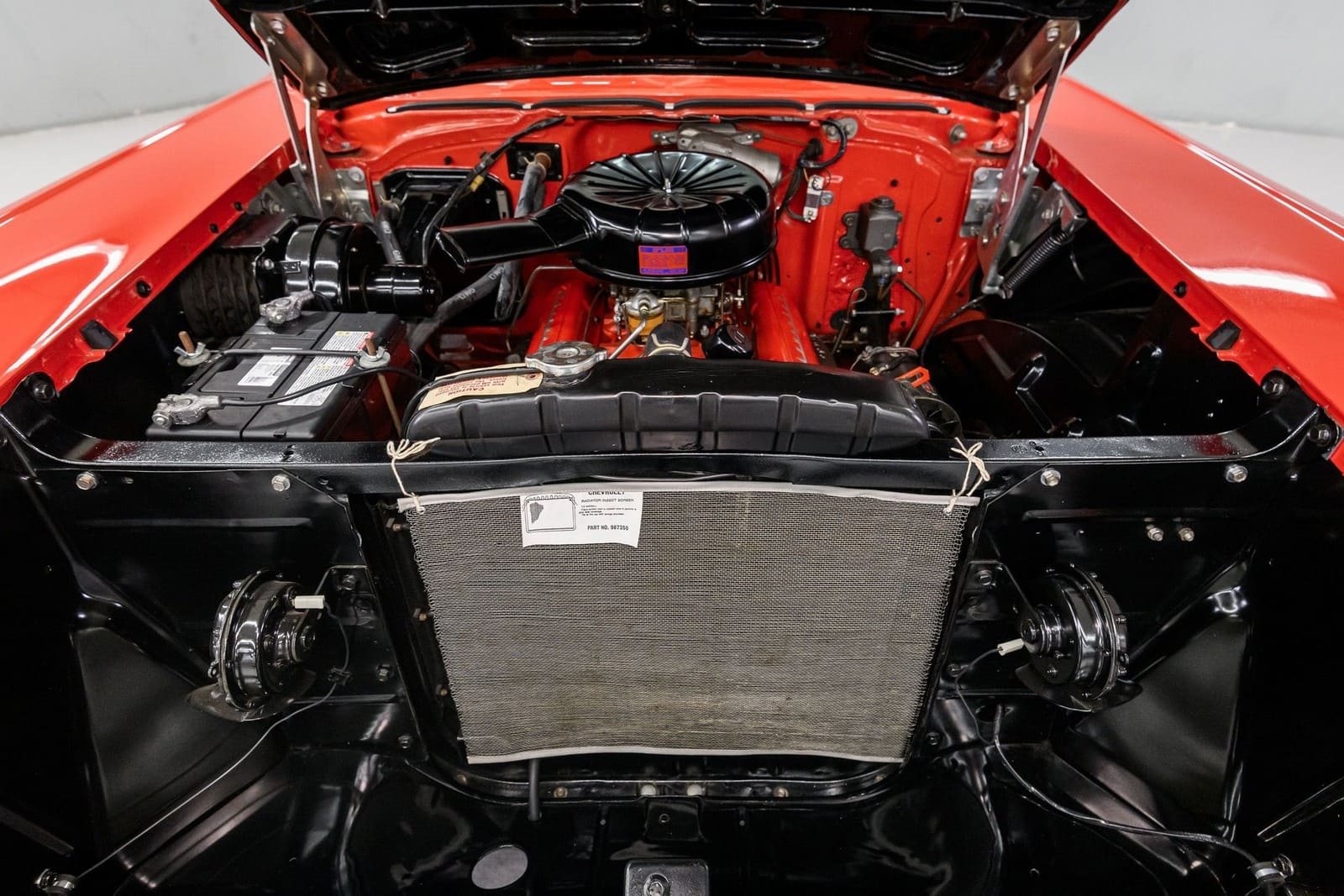 CHEVROLET BEL AIR CONVERTIBLE MATADOR RED, foto 102