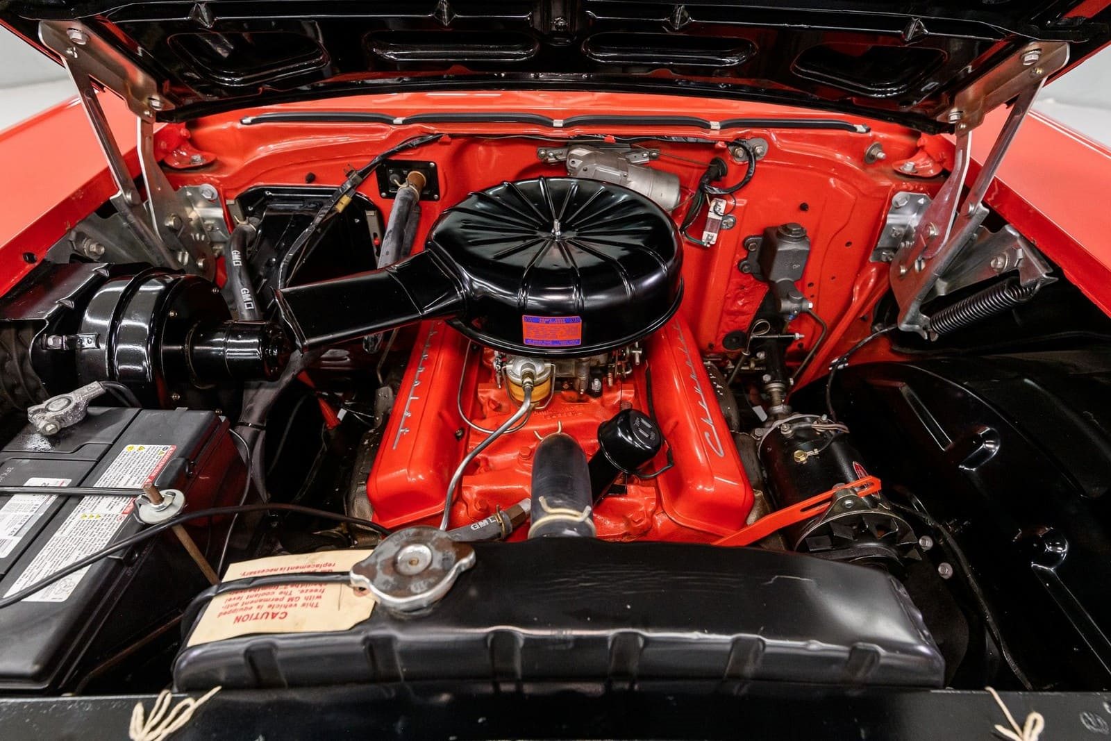 CHEVROLET BEL AIR CONVERTIBLE MATADOR RED, foto 103