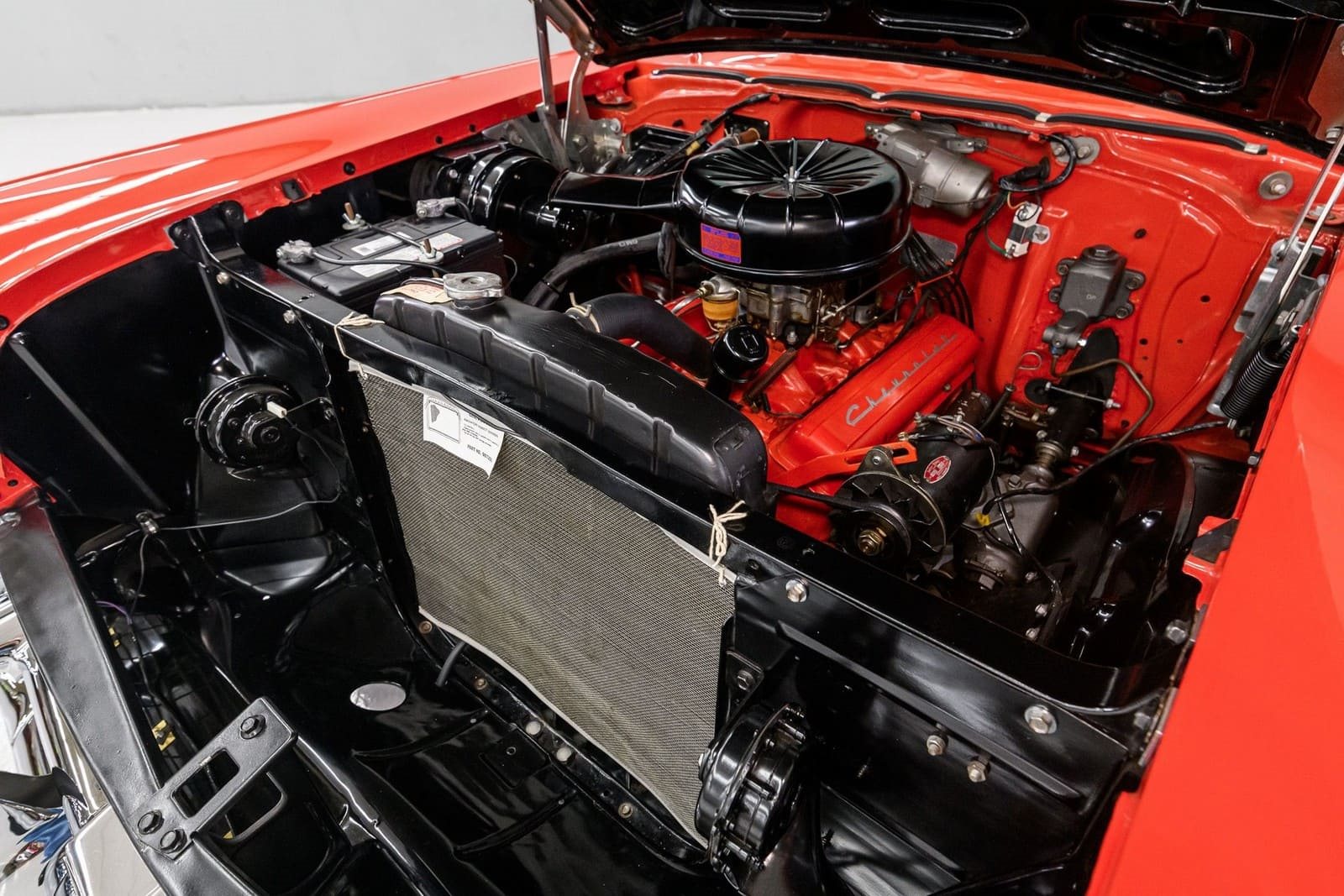 CHEVROLET BEL AIR CONVERTIBLE MATADOR RED, foto 104