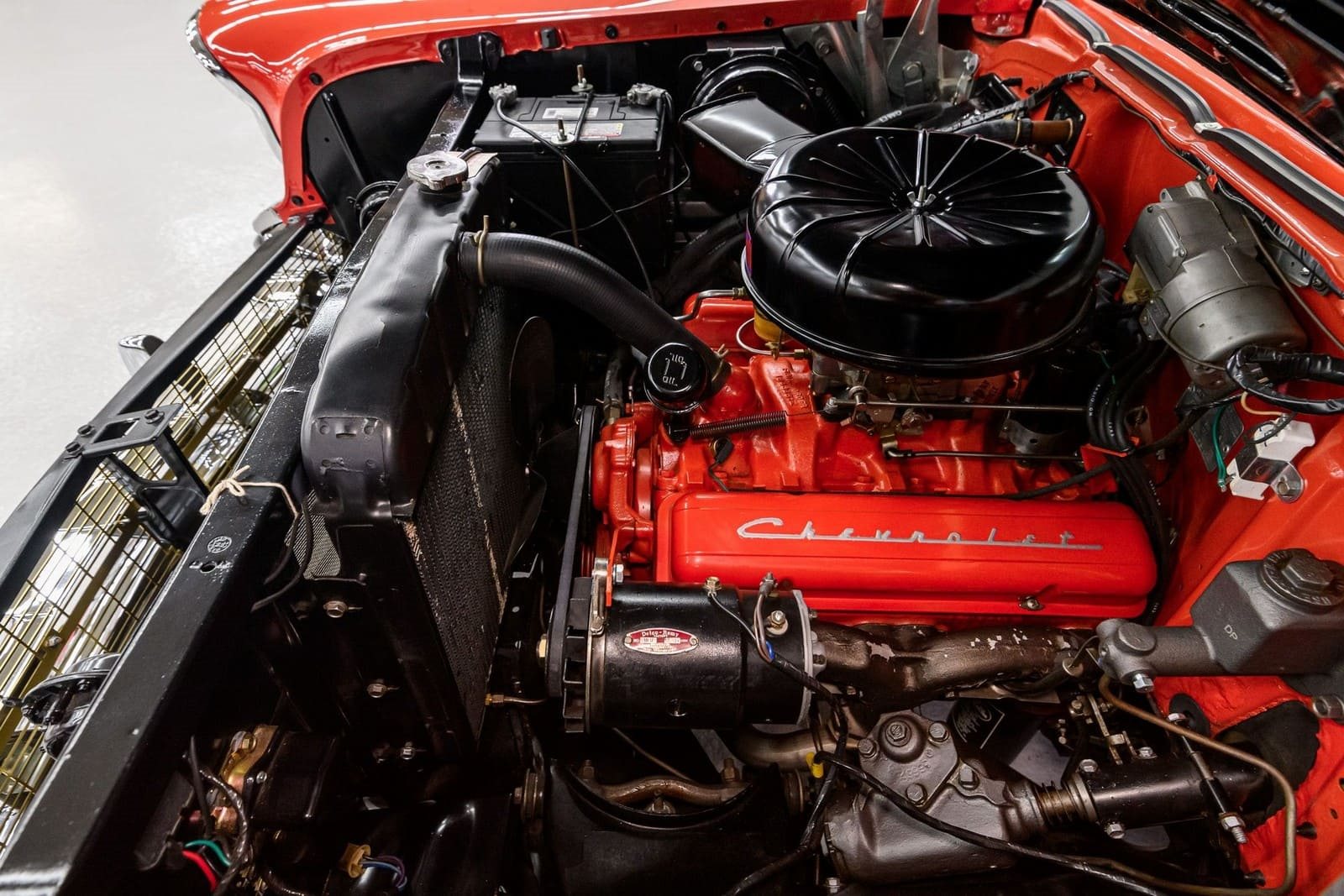 CHEVROLET BEL AIR CONVERTIBLE MATADOR RED, foto 106