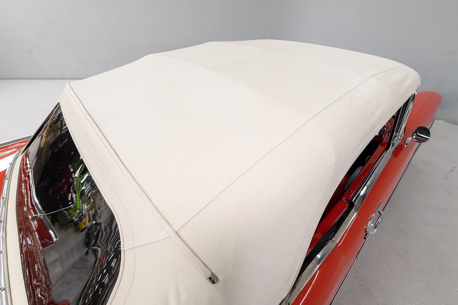 CHEVROLET BEL AIR CONVERTIBLE MATADOR RED, foto 115