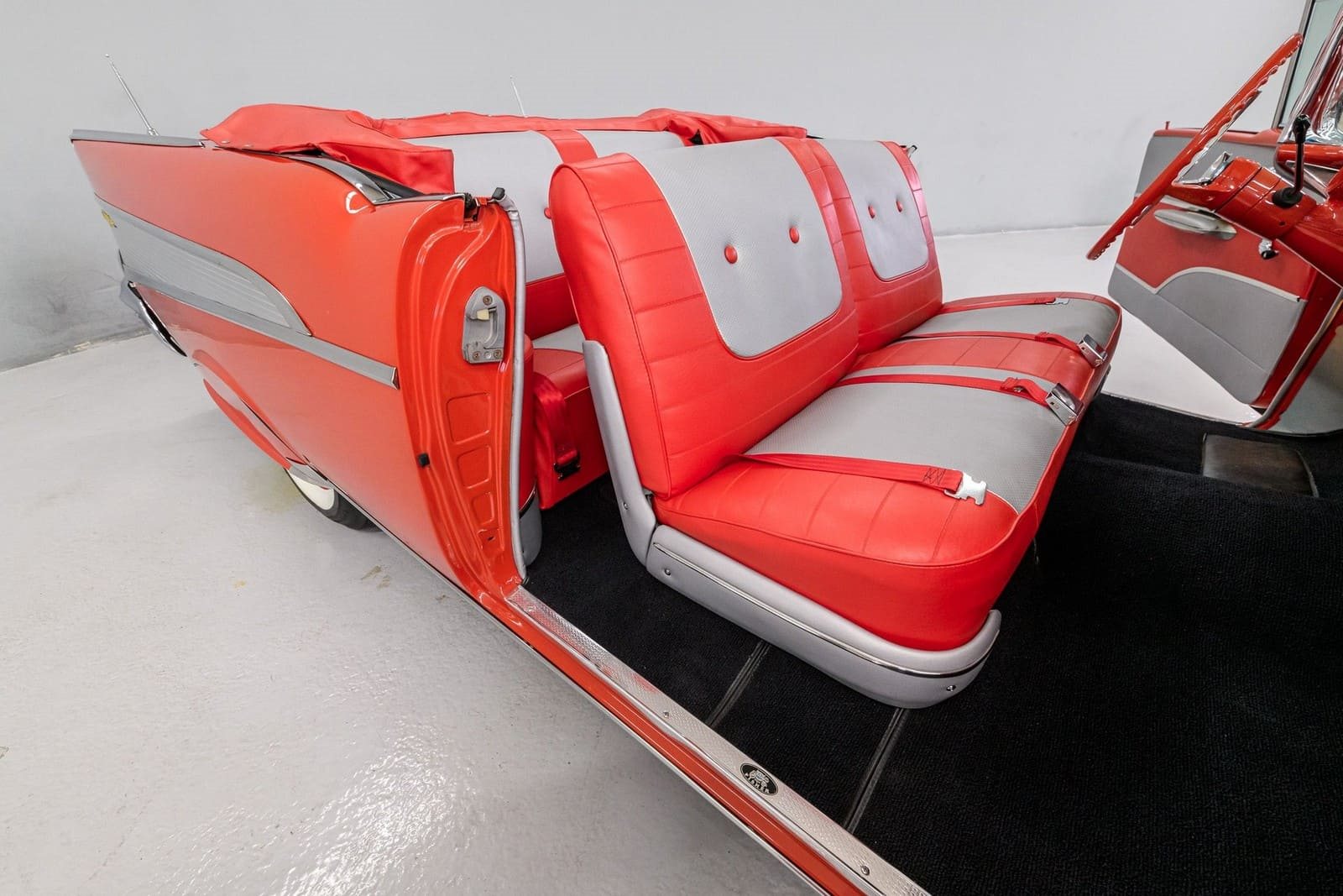 CHEVROLET BEL AIR CONVERTIBLE MATADOR RED, foto 118