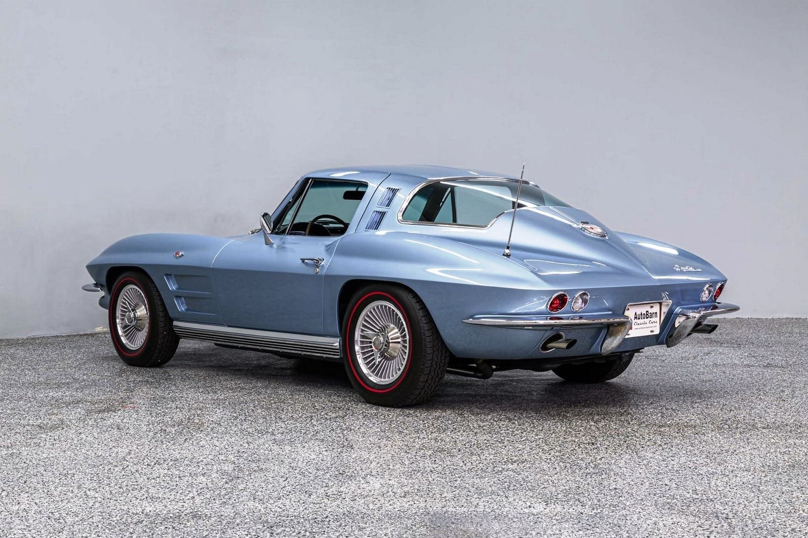 1964 - CHEVROLET CORVETTE SILVER BLUE, foto 3