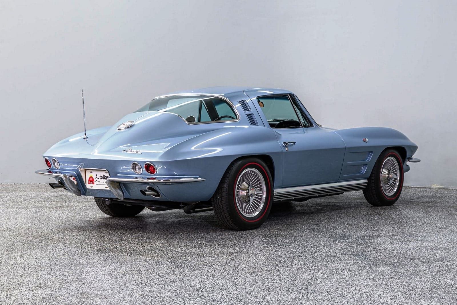 1964 - CHEVROLET CORVETTE SILVER BLUE, foto 6
