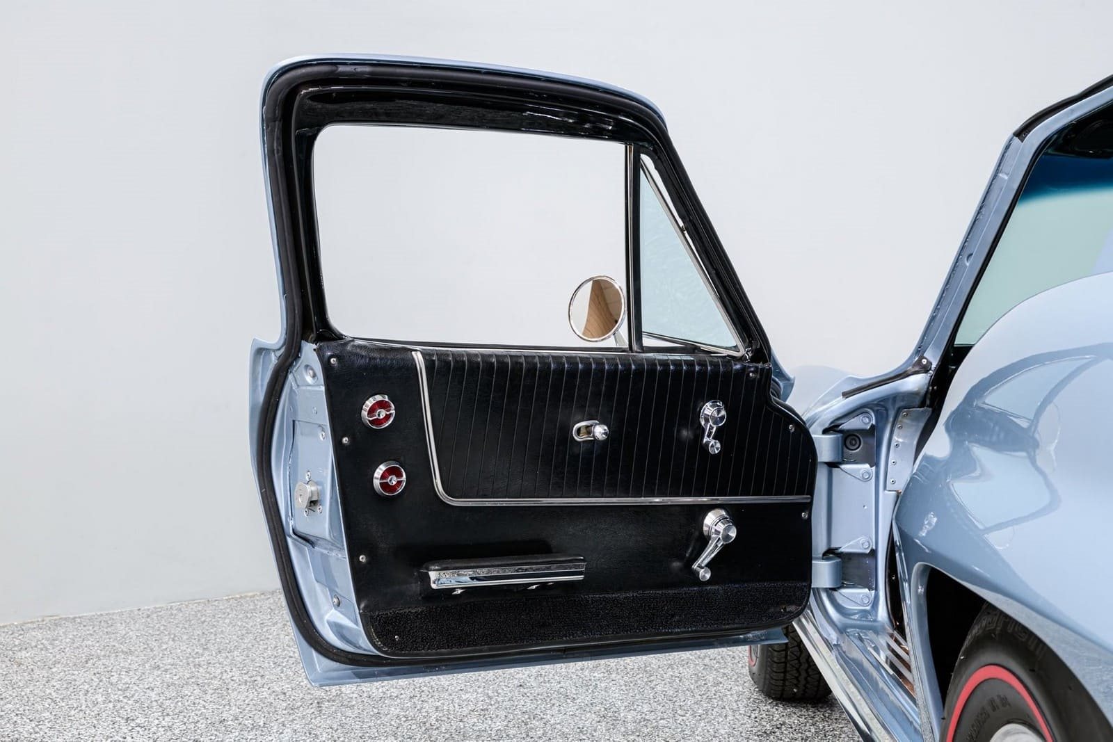 1964 - CHEVROLET CORVETTE SILVER BLUE, foto 9