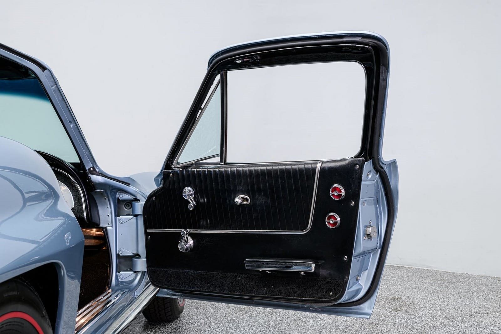 1964 - CHEVROLET CORVETTE SILVER BLUE, foto 10