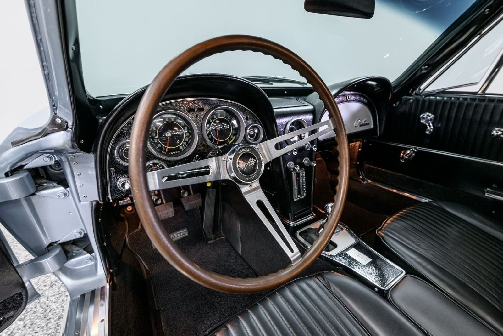 1964 - CHEVROLET CORVETTE SILVER BLUE, foto 11