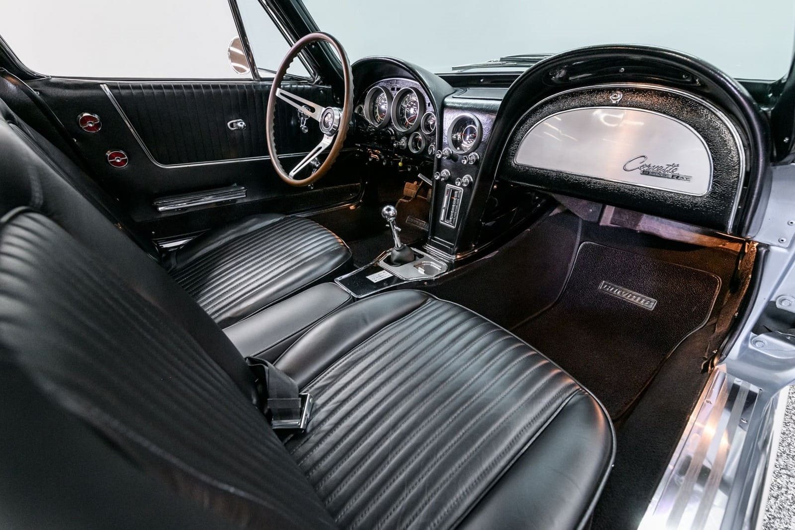 1964 - CHEVROLET CORVETTE SILVER BLUE, foto 13