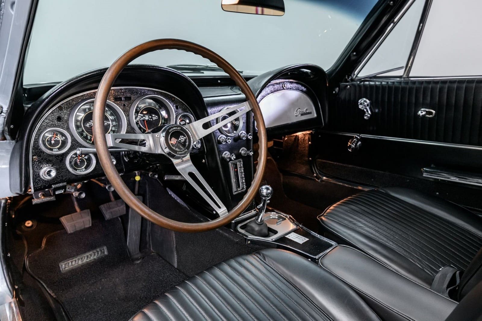 1964 - CHEVROLET CORVETTE SILVER BLUE, foto 18