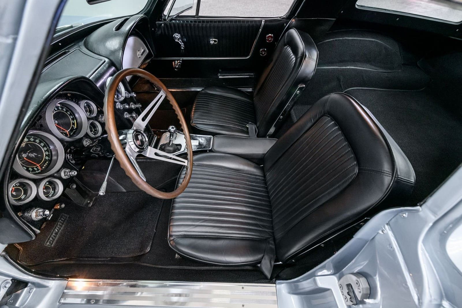 1964 - CHEVROLET CORVETTE SILVER BLUE, foto 22