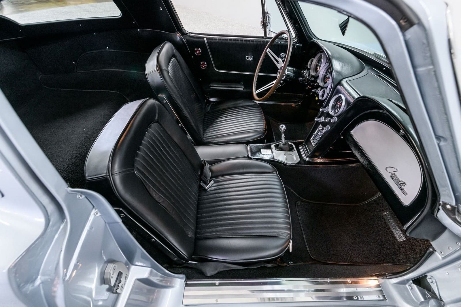 1964 - CHEVROLET CORVETTE SILVER BLUE, foto 23