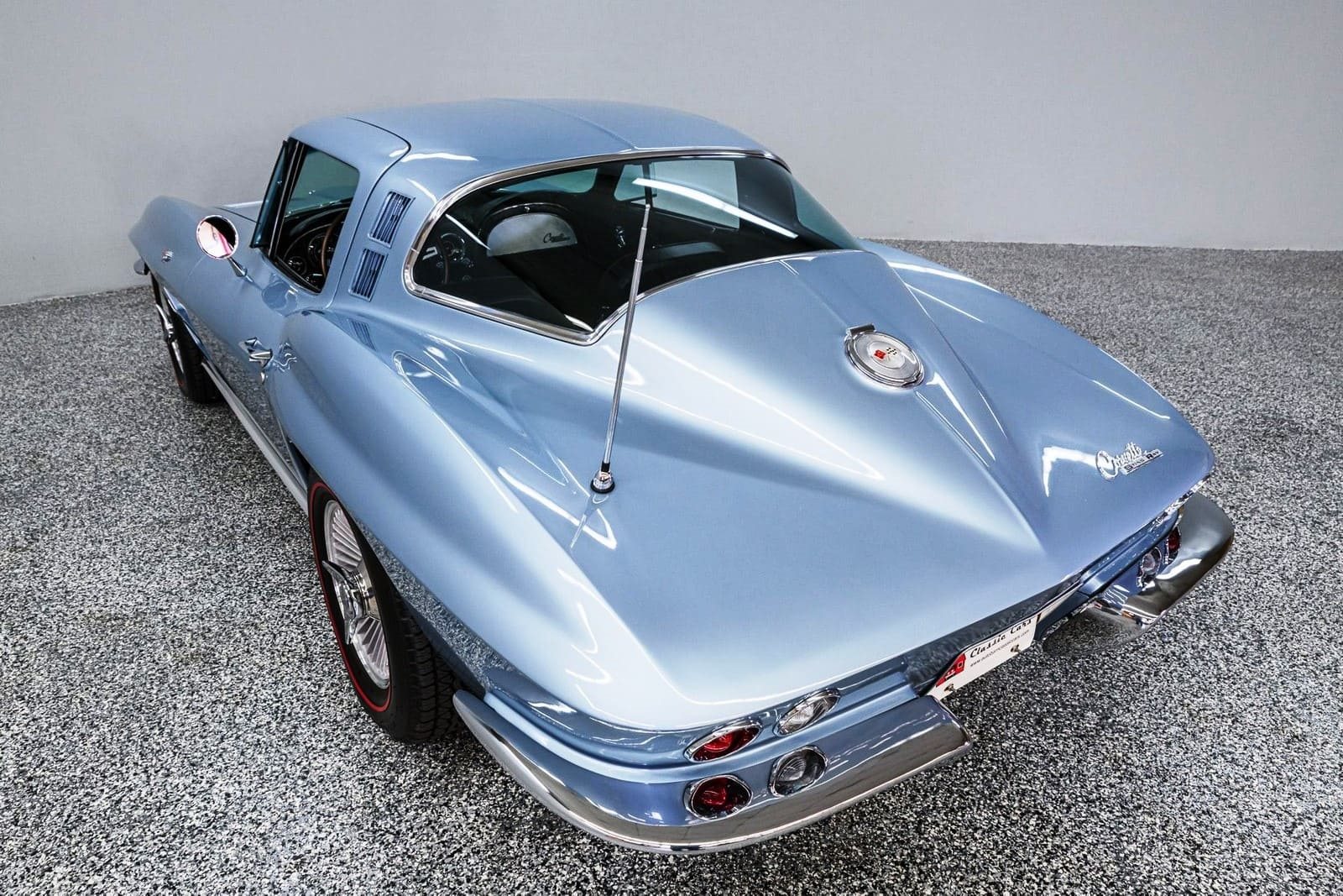 1964 - CHEVROLET CORVETTE SILVER BLUE, foto 33