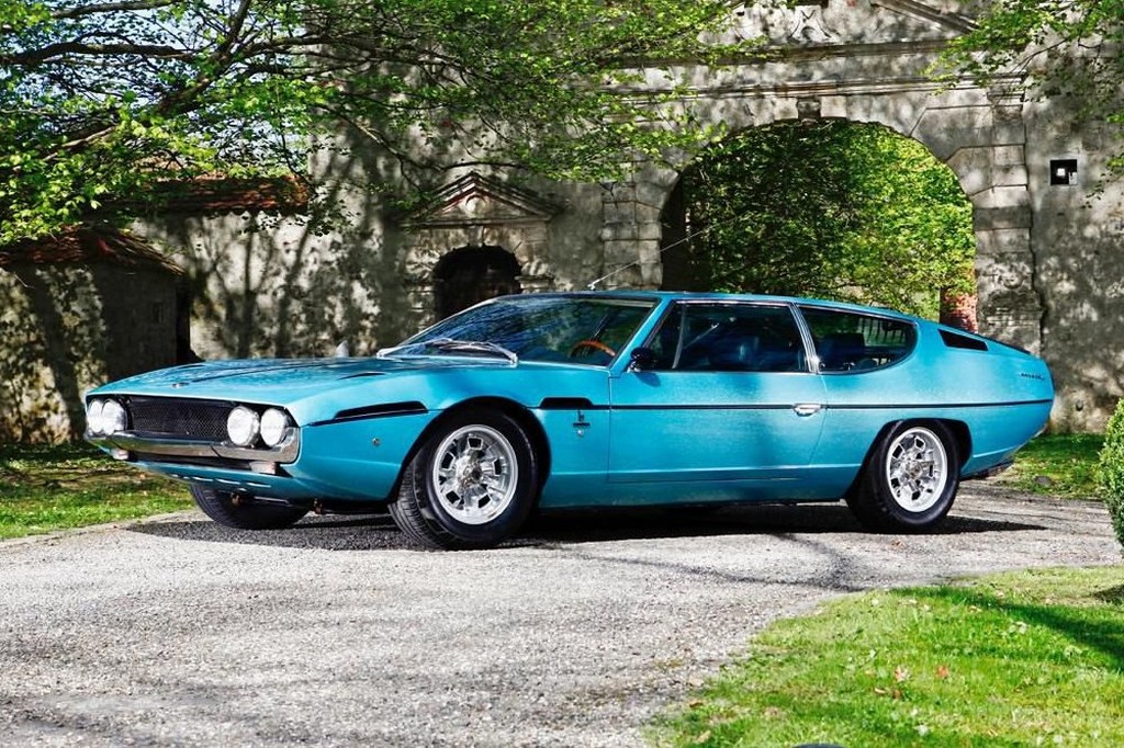 1969 - LAMBORGHINI ESPADA BLU METALLIZZATO, foto 1