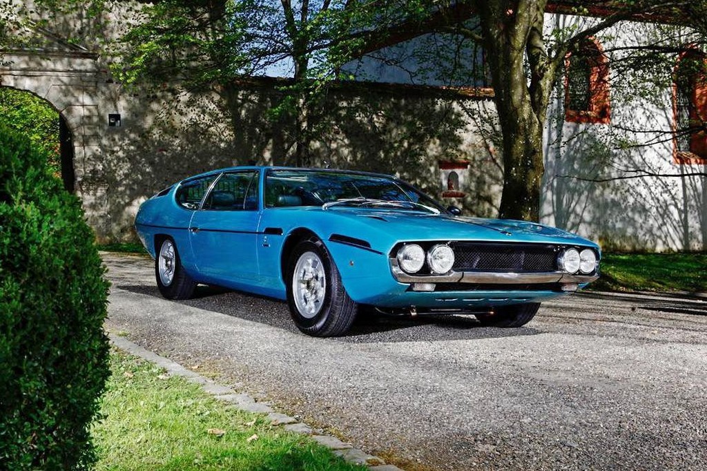 1969 - LAMBORGHINI ESPADA BLU METALLIZZATO, foto 3