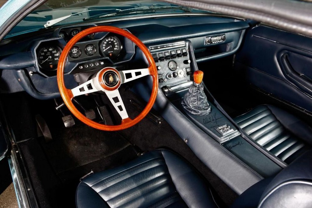1969 - LAMBORGHINI ESPADA BLU METALLIZZATO, foto 5