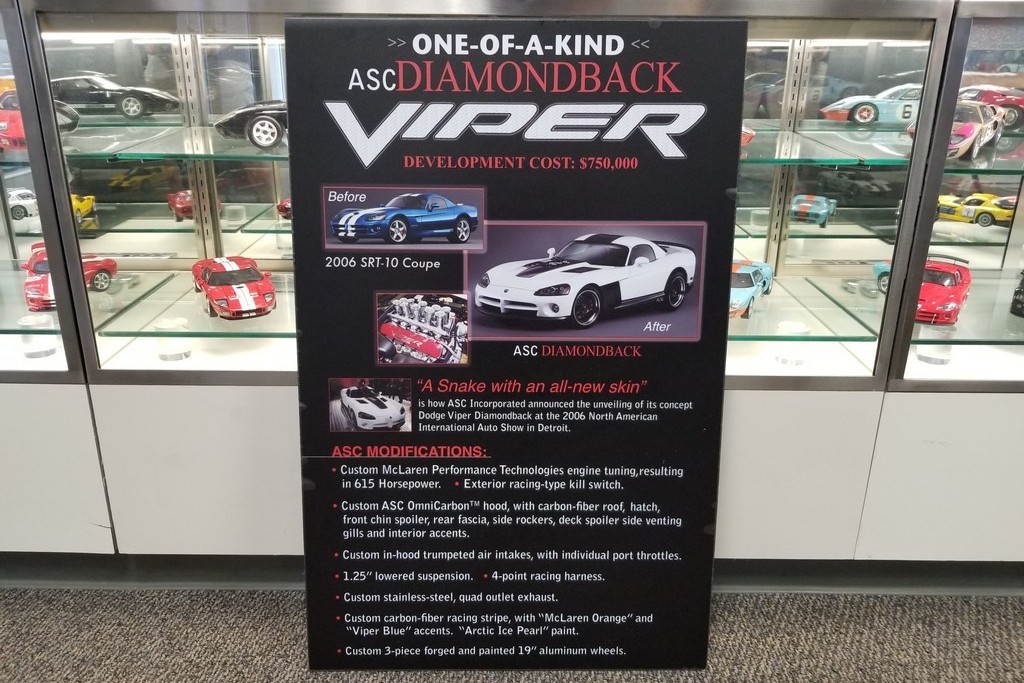 DODGE VIPER ASC DIAMONDBACK POWERED BY McLAREN, foto 42