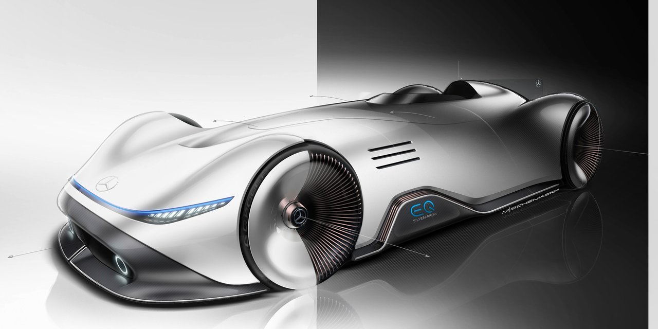 MERCEDES-BENZ VISION EQ SILVER ARROW CONCEPT, foto 35