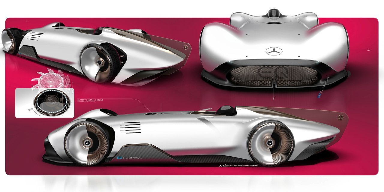 MERCEDES-BENZ VISION EQ SILVER ARROW CONCEPT, foto 42