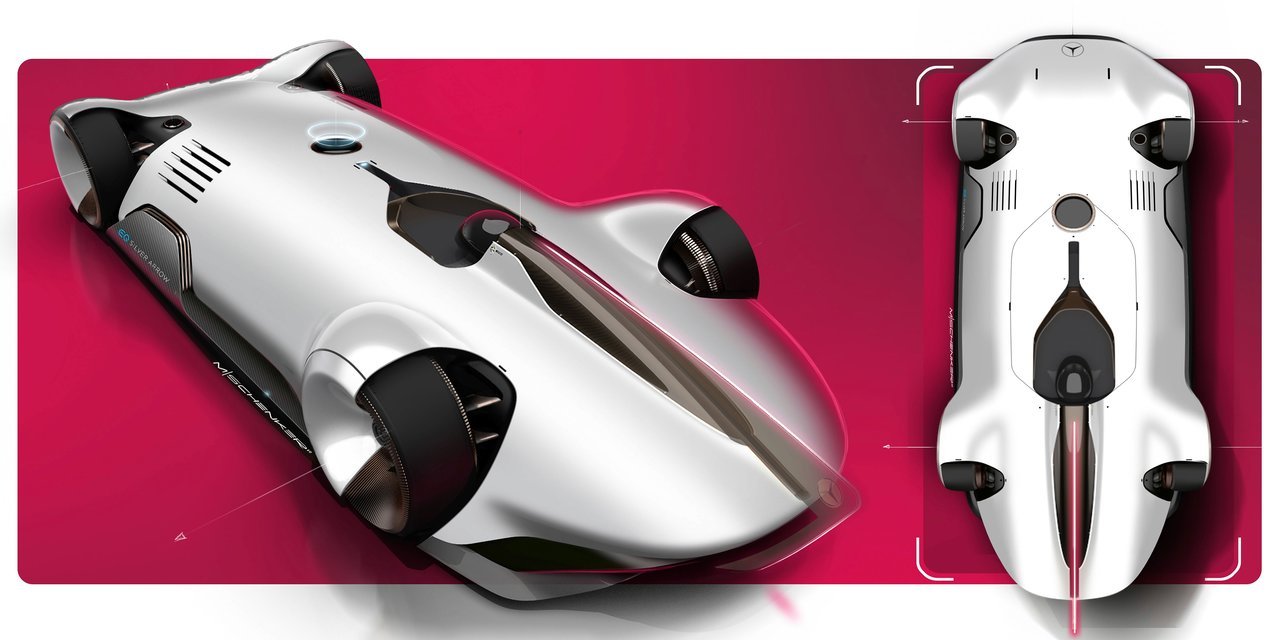 MERCEDES-BENZ VISION EQ SILVER ARROW CONCEPT, foto 43