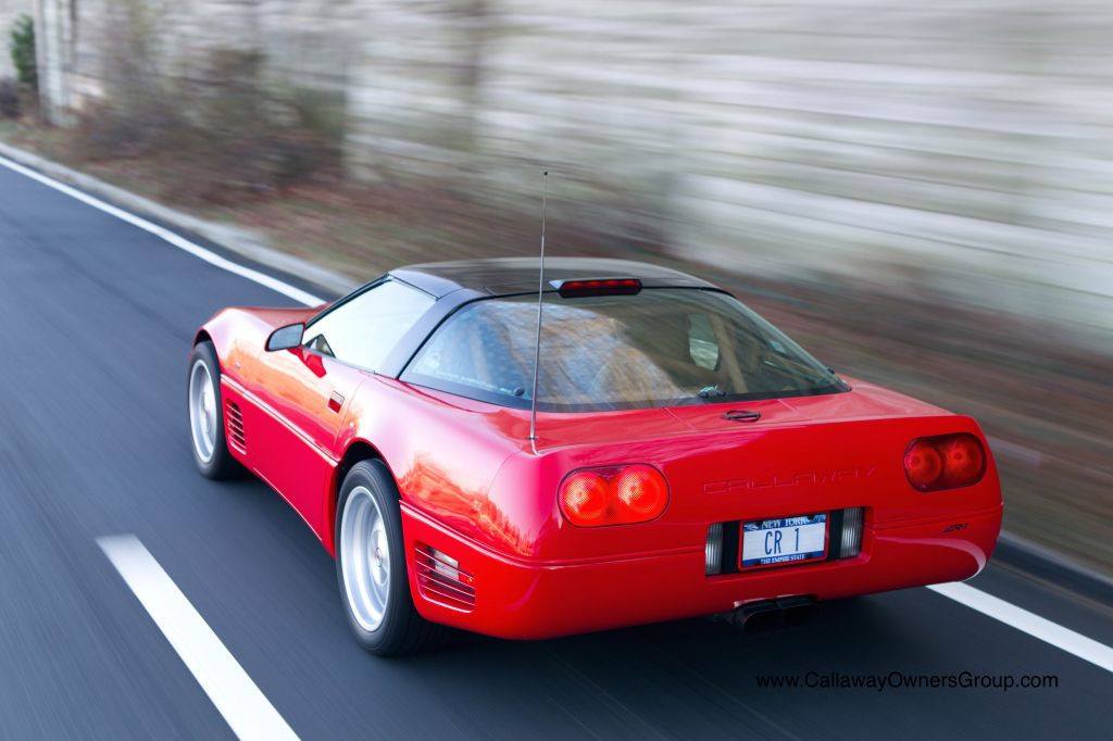 1991 - CHEVROLET CORVETTE CALLAWAY SUPERNATURAL CR-1, foto 3