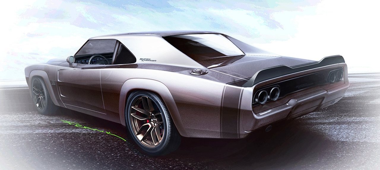 DODGE SUPER CHARGER 1968 CONCEPT, foto 14