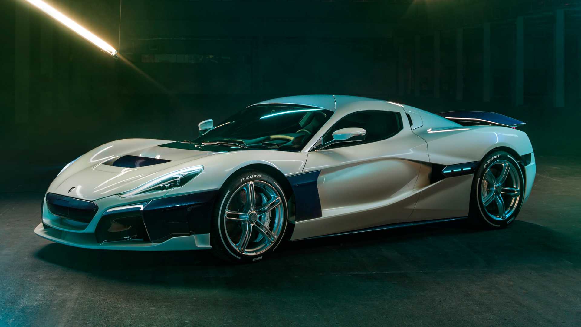 RIMAC C_TWO GALACTIC WHITE, foto 2