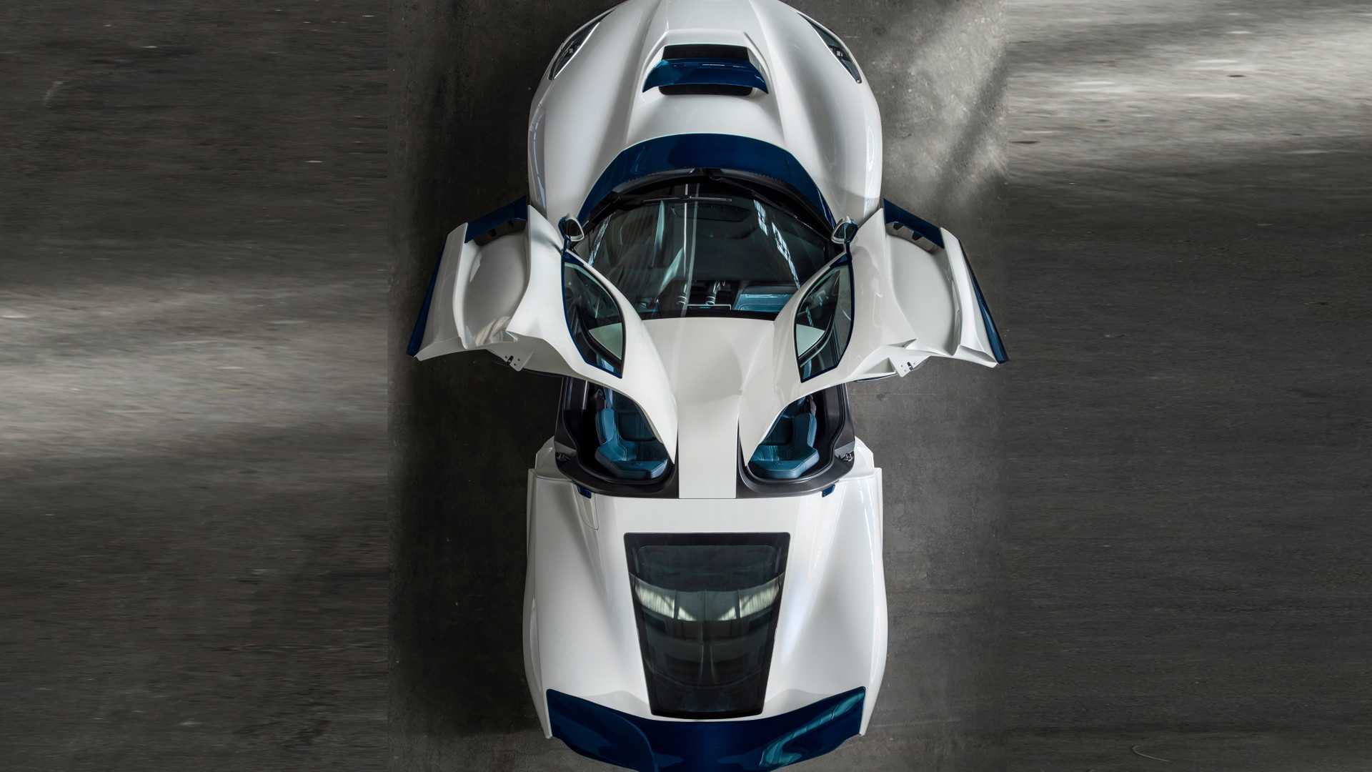 RIMAC C_TWO GALACTIC WHITE, foto 6