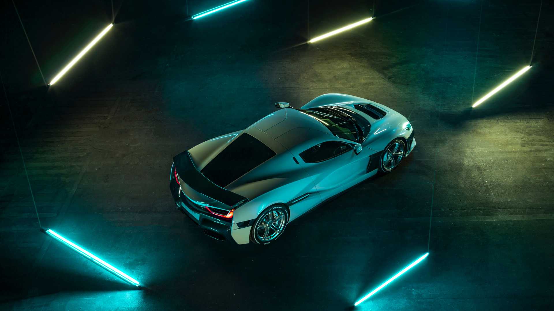 RIMAC C_TWO GALACTIC WHITE, foto 8