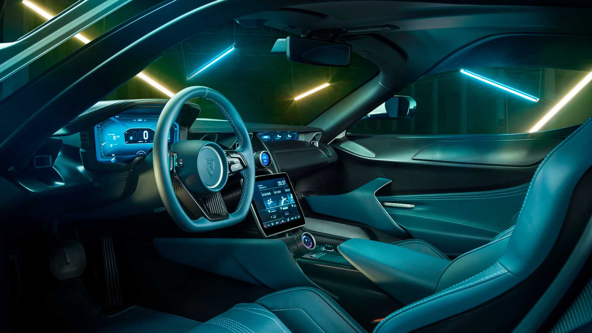 RIMAC C_TWO GALACTIC WHITE, foto 15