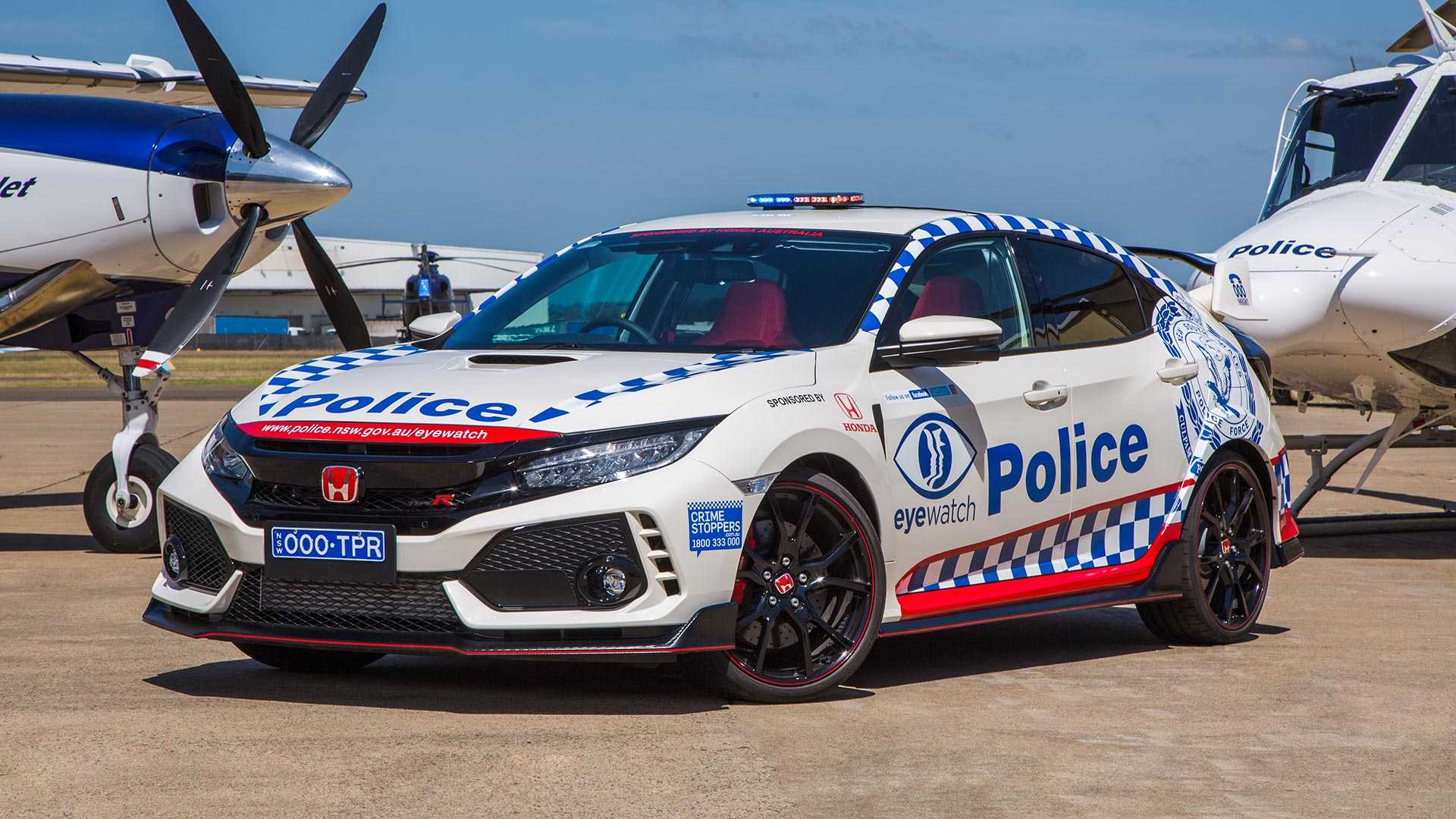 2019 - HONDA CIVIC TYPE R AUSTRALIA POLICE, foto 2