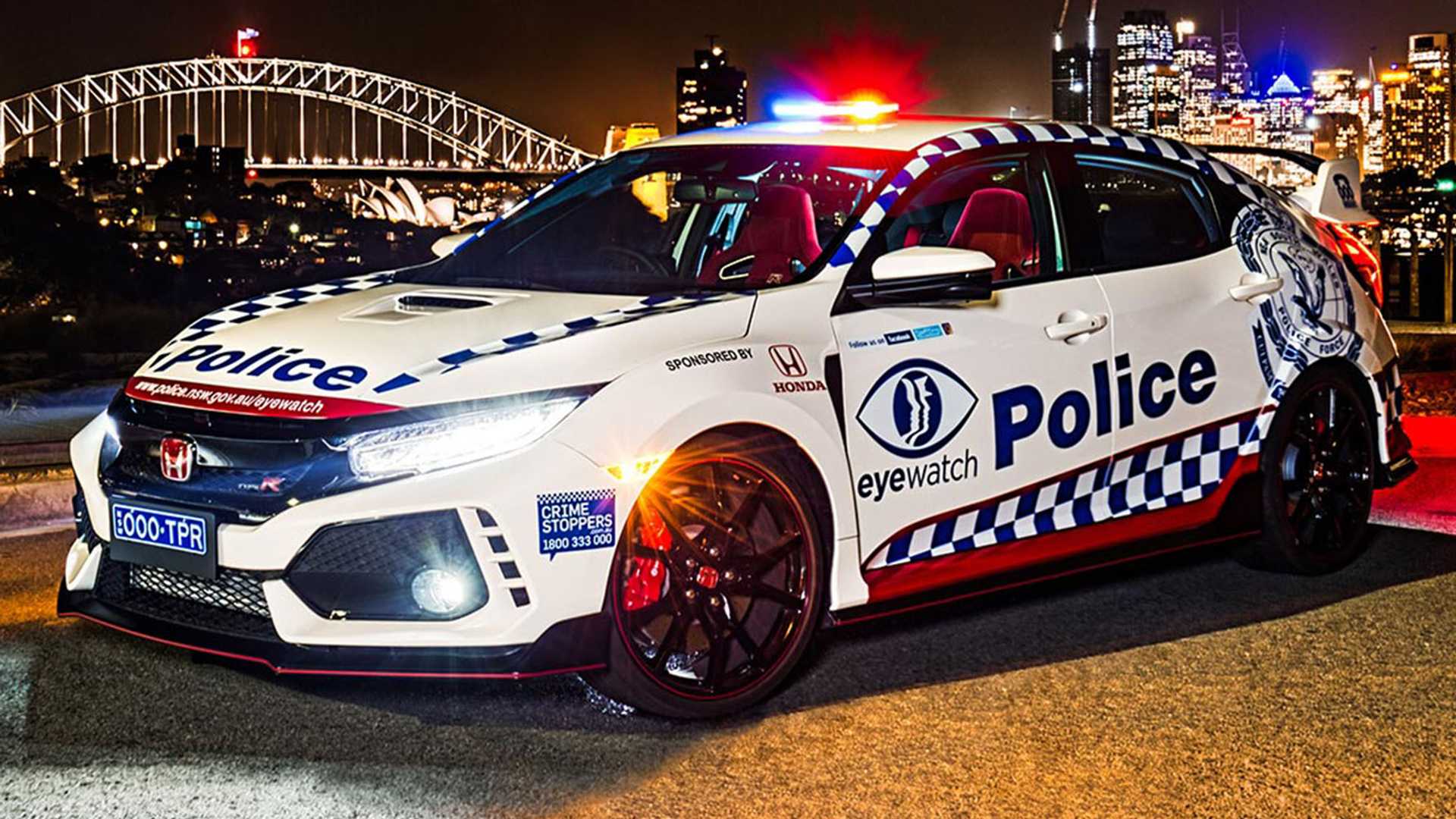 2019 - HONDA CIVIC TYPE R AUSTRALIA POLICE, foto 1
