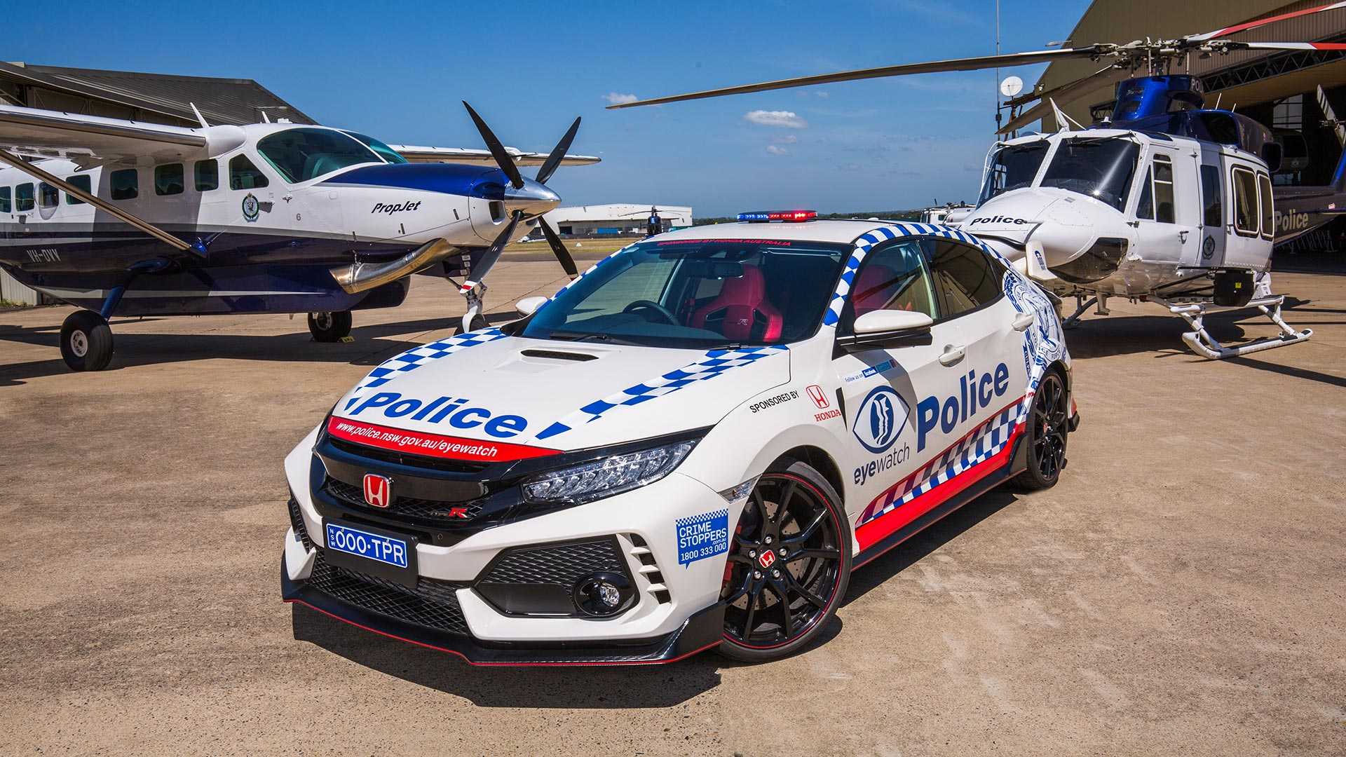 2019 - HONDA CIVIC TYPE R AUSTRALIA POLICE, foto 3