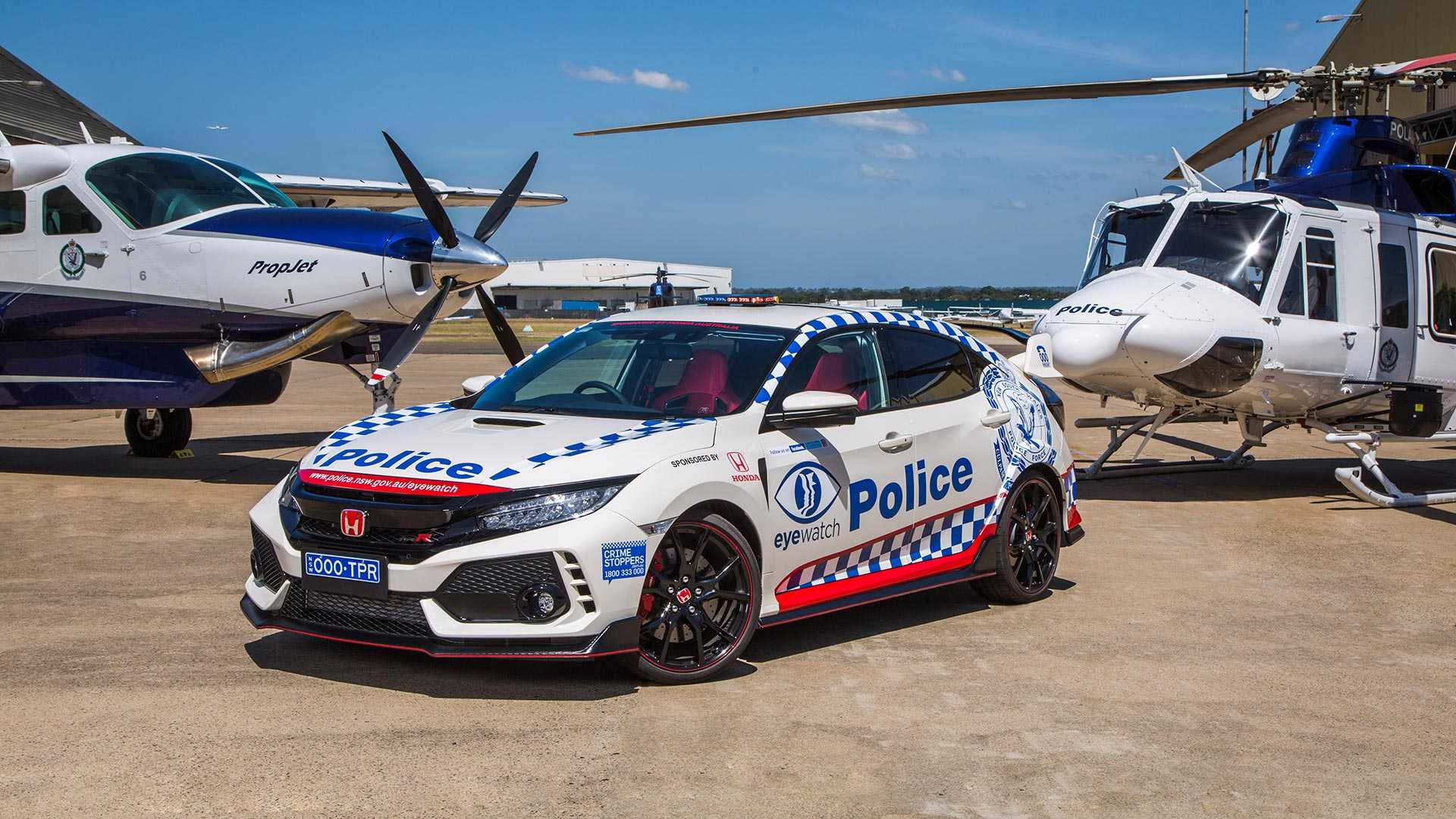 2019 - HONDA CIVIC TYPE R AUSTRALIA POLICE, foto 4