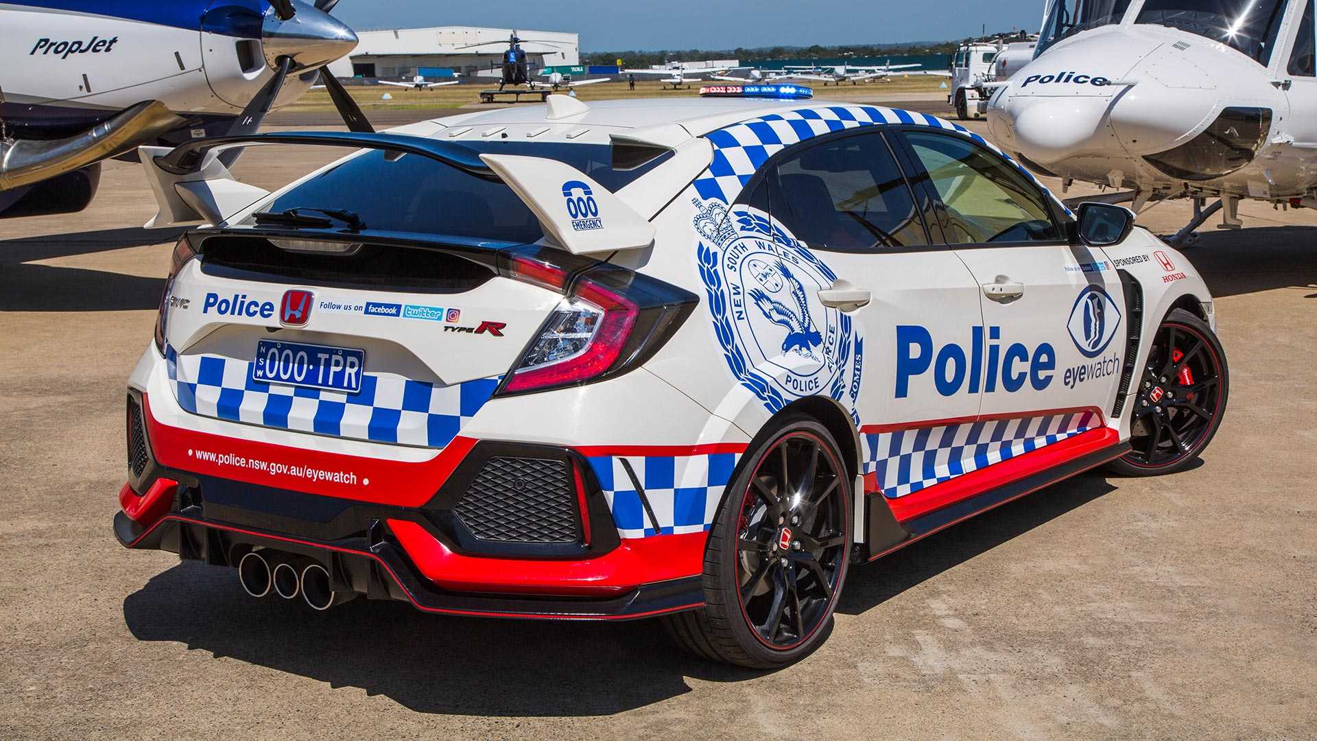 2019 - HONDA CIVIC TYPE R AUSTRALIA POLICE, foto 13