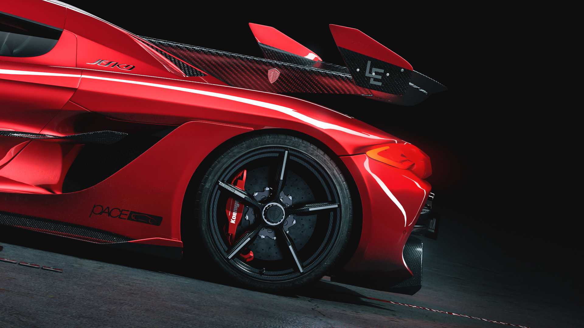 2020 - KOENIGSEGG JESKO CHERRY RED EDITION 10, foto 11