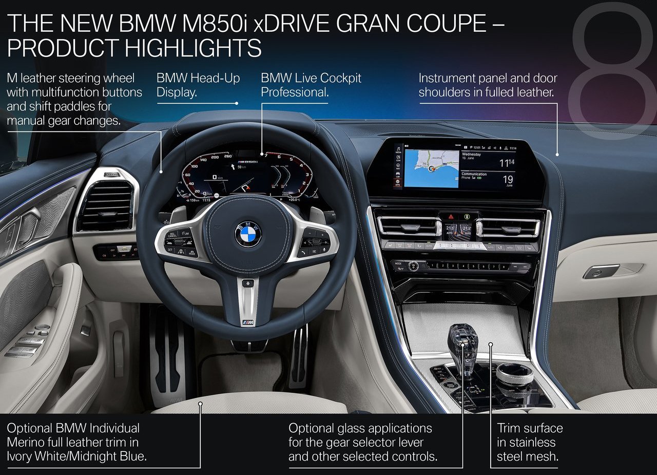 BMW 8 SERIES GRAN COUPE, foto 150