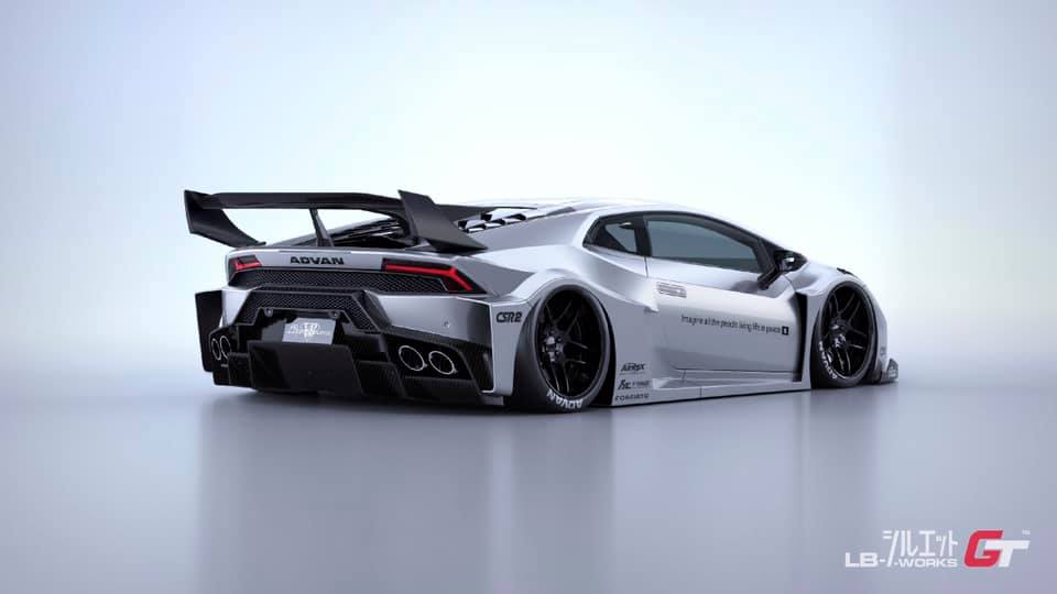 LAMBORGHINI HURACÁN SILHOUETTE WORKS GT BY LIBERTY WALK, foto 4